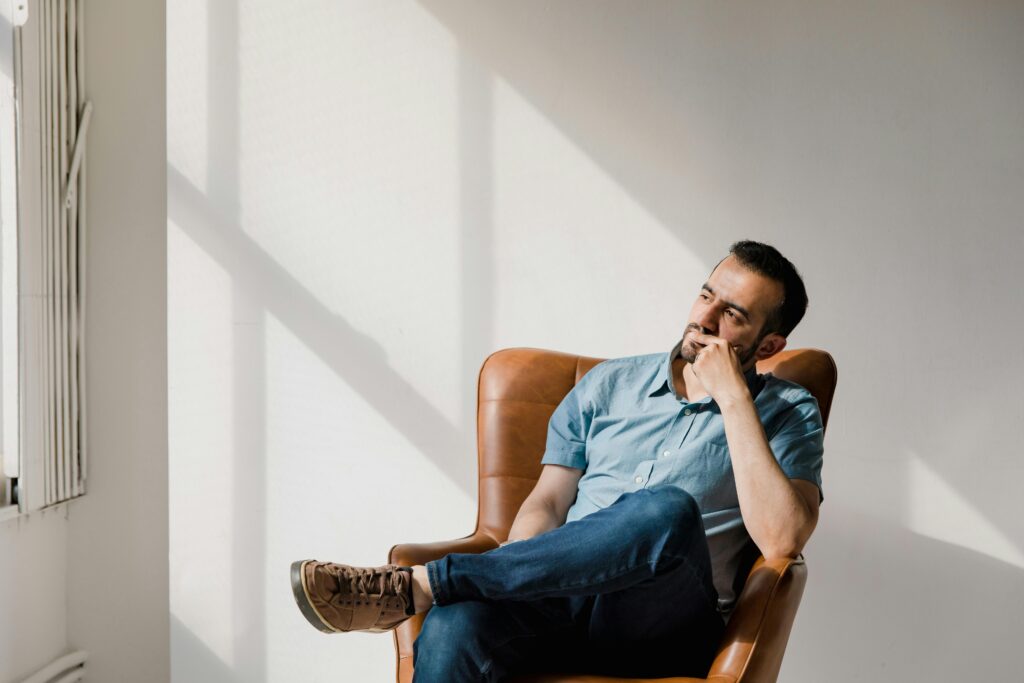 man starting over after 35 with resolve